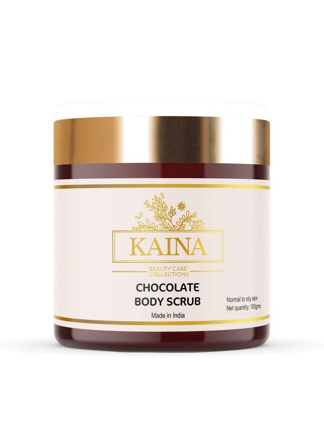 Kaina Skincare Chocolate Body Scrub 100G ; Pigmentation & Dark Spots Reduction