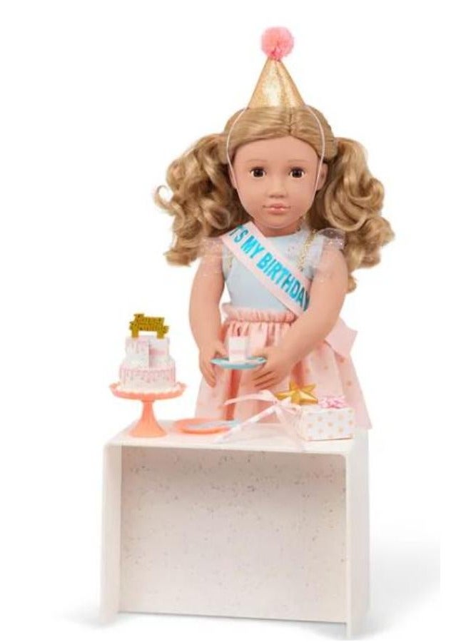 Our Generation - Romy Birthday Party Doll With Accessories
