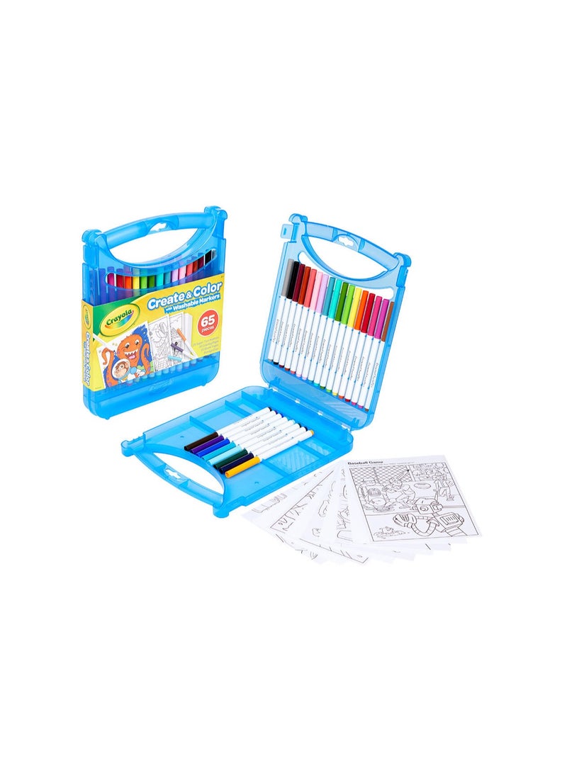 Crayola - Create & Color Super Tips Kit