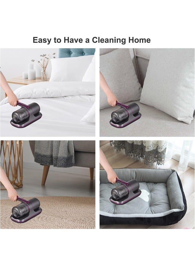 100W Cordless Mattress Vacuum Cleaner – Compact with UV Light, 8000Pa Suction, and 250ml Dust Bin