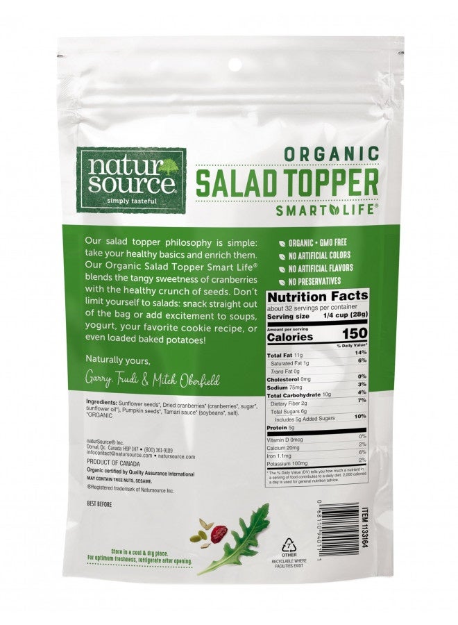 Natursource Organic Salad Topper Smart Life Gluten Free