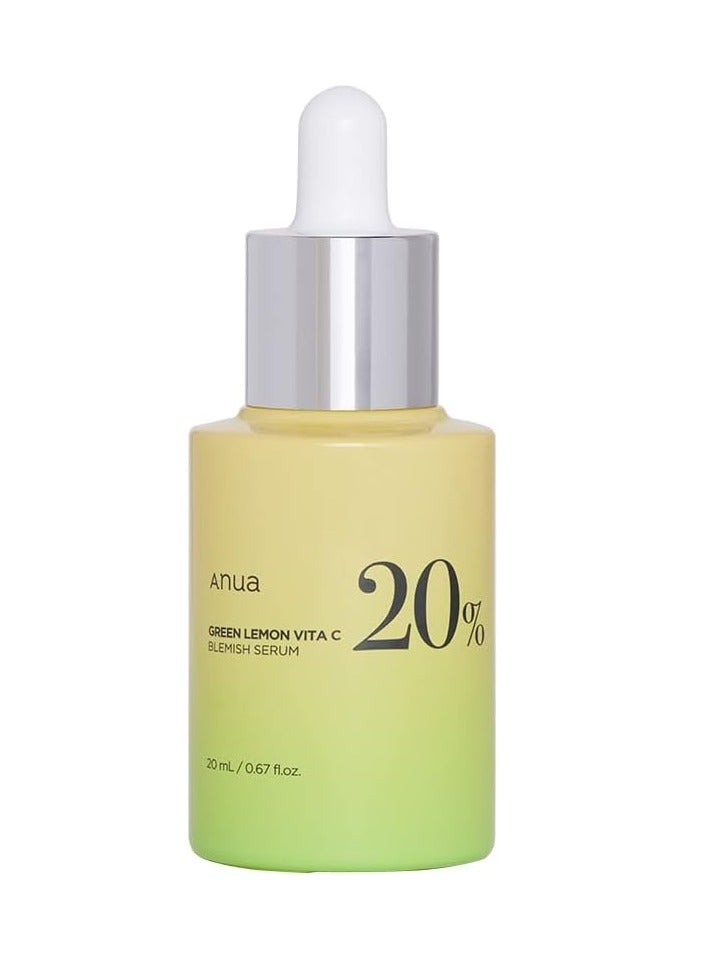 Green Lemon Vitamin C Serum with Vitamin E, Hyaluronic & Ferulic Acid 0.67 fl.oz / 20ml