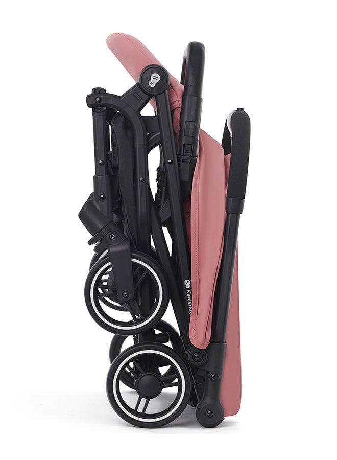 2 in1 Indy2 Lightweight Stroller + Mink Car Seat - Dahlia Pink