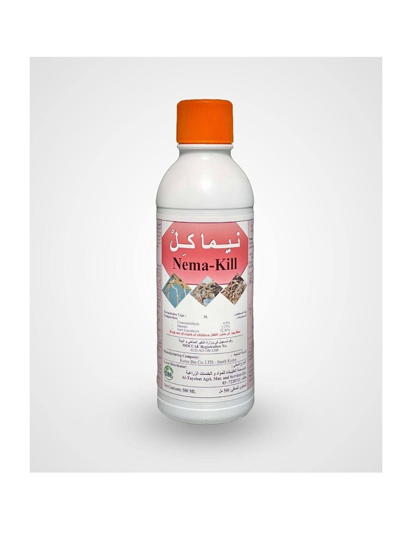 Nema Kill Organic Nematicide 500ml is a Natural Solution Designed to Effectively Control Nematode Infestations in Soil and Plant Roots.