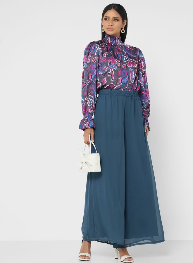 High Waist Culottes