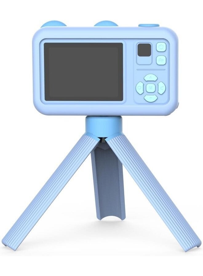 Porodo Kids Digital Camera With Tripod Stand: 26MP Camera Resolution, Front & Selfie Camera, 4-5H Working Time, 2H Recharge Time, 400mAh Battery, 2.0