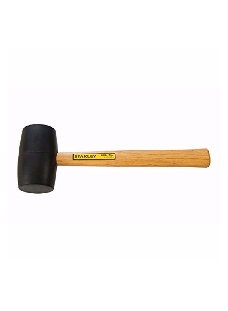 Stanley Rubber Hammer 24oz Wooden Handle STHT57528-8