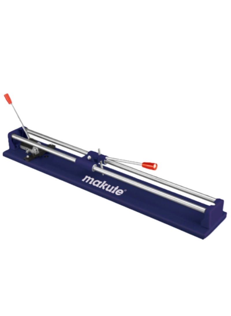 Manual Tile Cutter, 80cm Cutting Length, 5-15mm Thickness, Chrome-Plated Double Bars, Steel Base, Laser Precision, Portable Hand Push Tile Cutting Tool for Ceramic and Marble Tiles, TC800-3