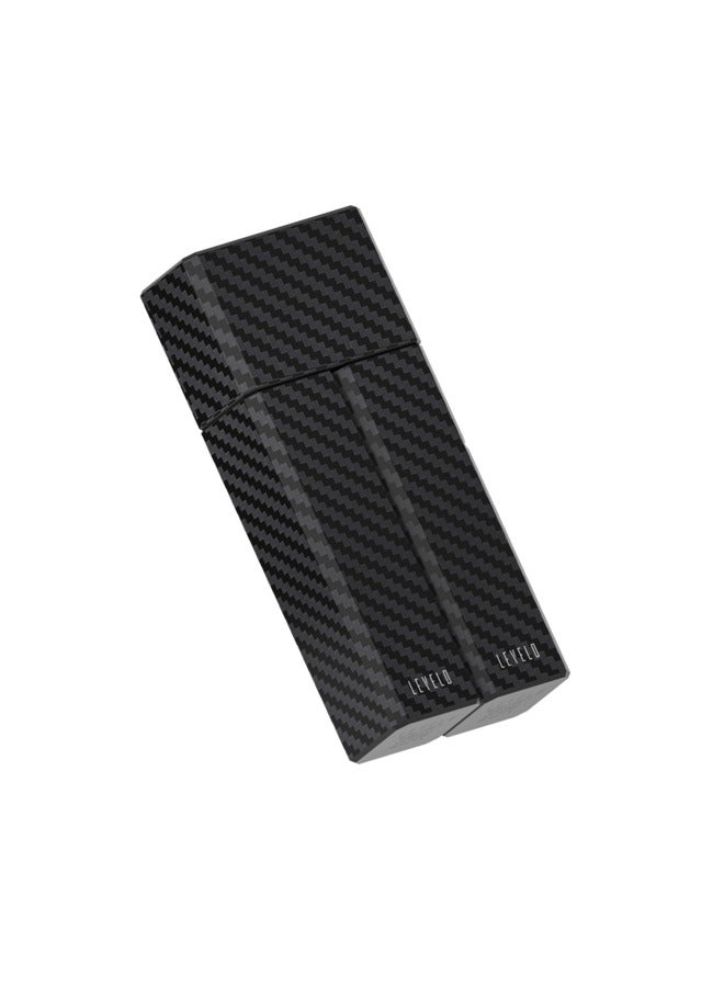 Portable 2 in 1 SwapCell  14400mAh Power Bank, Carbon Fibre, 20W/22.5W Output, 3 Detachable Batteries