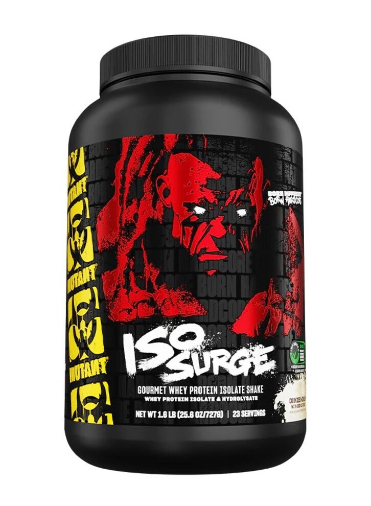 Mutant, ISO Surge Protein, 1.6LB, Cookies & Cream, 23 Servings