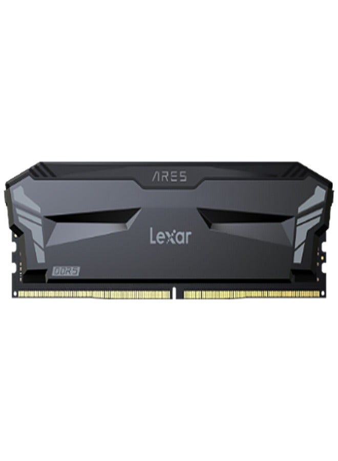 ARES 16GB DDR5 OC Desktop Memory with HEATSINK, speed 4800 MHz, JEDEC 79-5/XMP 3.0 Standard CL38, UDIMM 140 x 43.5 x 7.9 mmmm black