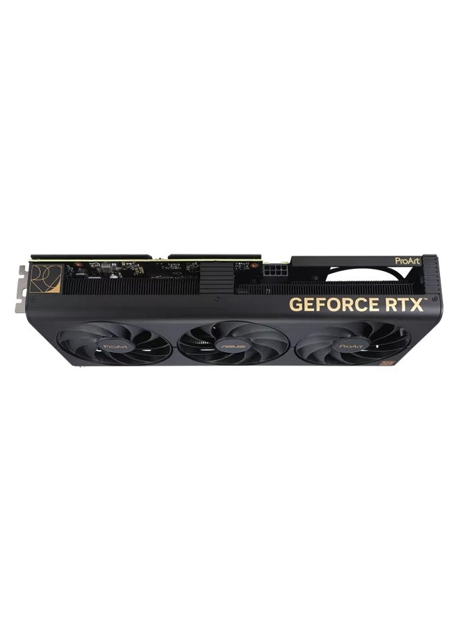 ProArt GeForce RTX 4060 OC Edition Graphics Card, 8GB GDDR6 128-bit Memory, 2550 MHz Boost Clock, 17 Gbps Memory Speed, 3072 CUDA Core, PCI Express 4.0, 1* HDMI 2.1a / 3* DisplayPort 1.4a | PROART-RTX4060-O8G Black