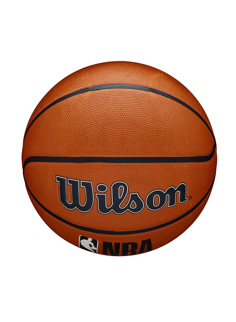 NBA DRV Plus Basketball, Size 7 for +12 years old and Adults- Brown