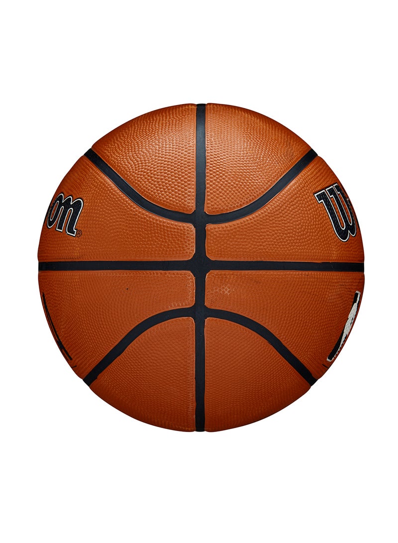 NBA DRV Plus Basketball, Size 7 for +12 years old and Adults- Brown