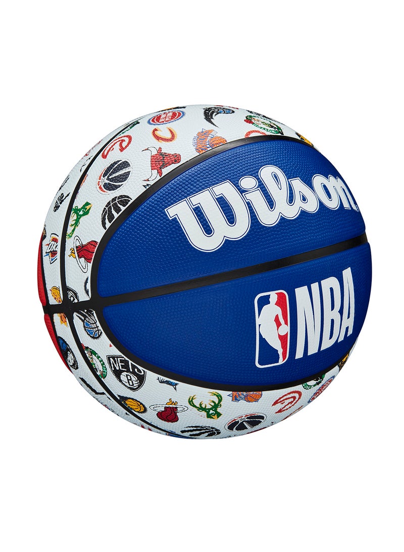 NBA Basketball All Teams - Size 7 for +12 years old and Adults - Red/ White/ Blue