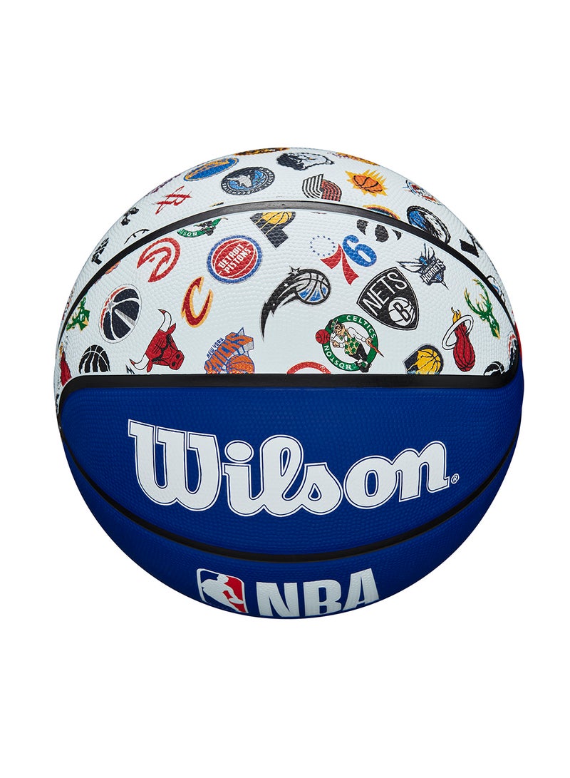 NBA Basketball All Teams - Size 7 for +12 years old and Adults - Red/ White/ Blue