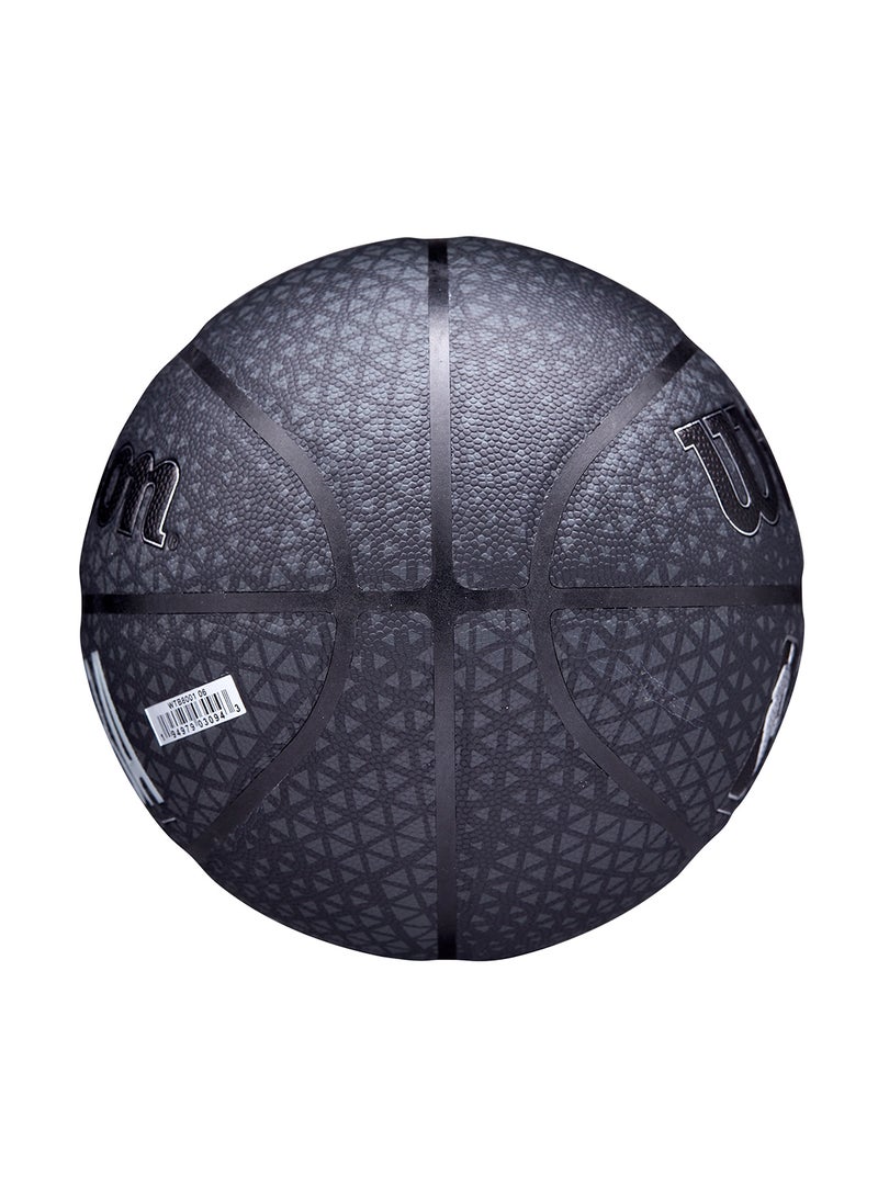 NBA Forge Pro Basketball - Size 7 for +12 years old and Adults - Black Print 1