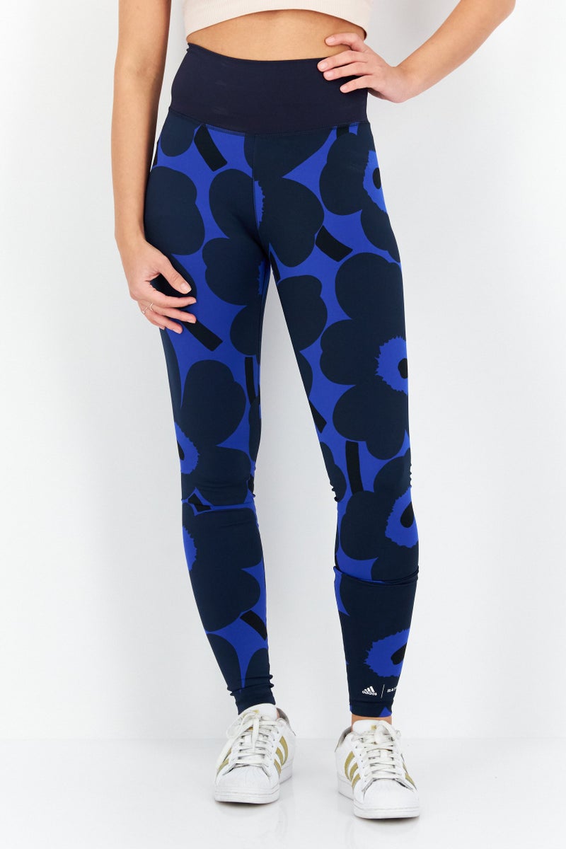 Women Sportswear Fit Pull On Training Tights, Navy