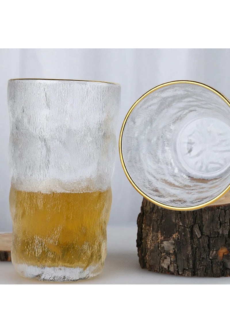 MAAC Home | The Studio Sip: Handcrafted with Gold| Elegant Durable and Classic design Perfect for Family Everyday Use, and Family Get- Together, Restaurant, Banquet and More