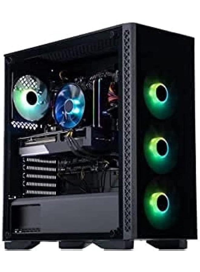 Gaming PC Intel i7-12700F, 16GB DDR4, Nvidia RTX 3050, 500GB NVME M.2 SSD+1 TB HDD, Windows 10 pro, RGB Gaming Computer PC (i7-12700F,RTX 3050) S5 RTX 3050 i7-12700F