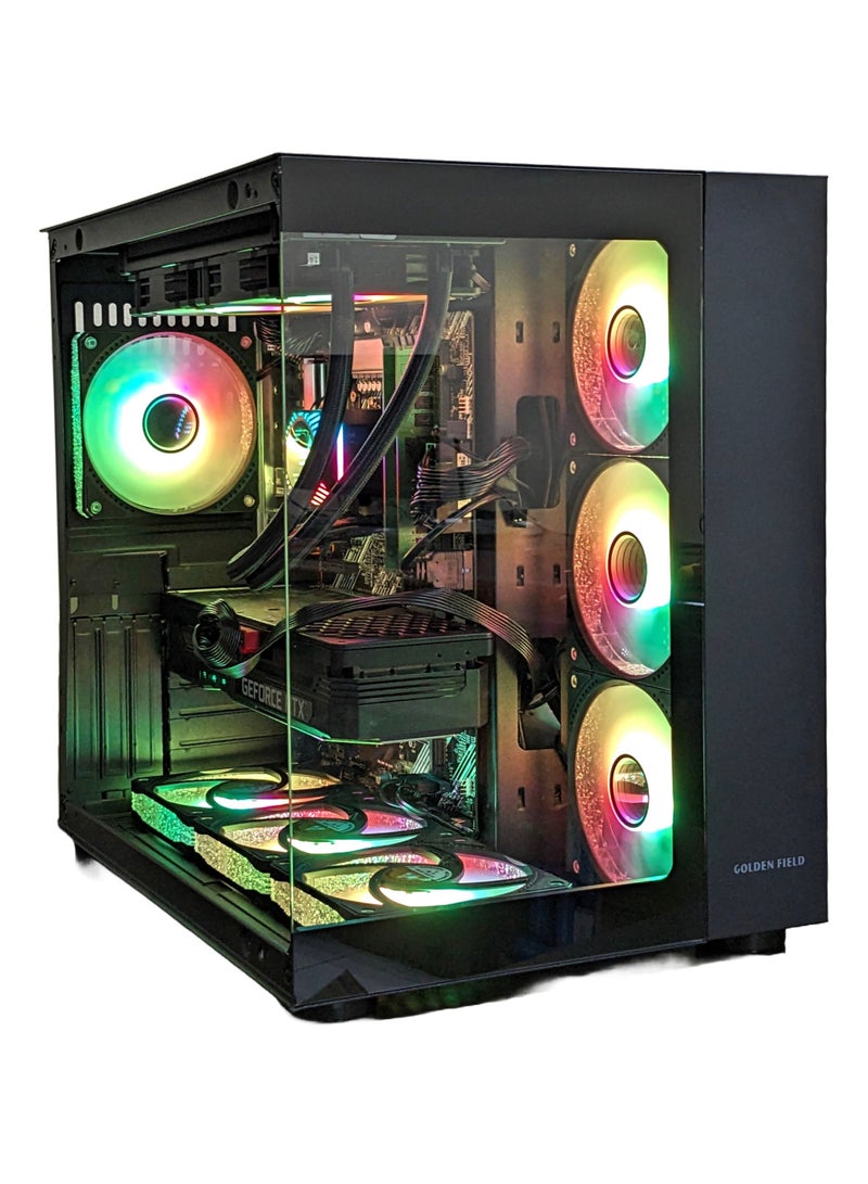 Gaming PC,Core i7-12700, RTX 3070 8GB, 16GB DDR4 RAM, 1TB NVMe M.2 SSD, CPU LIQUID COOLER 240MM RGB,  PSU 850W, CASE ATX BLACK 7FANS ARGB, WINDOWS 11PRO