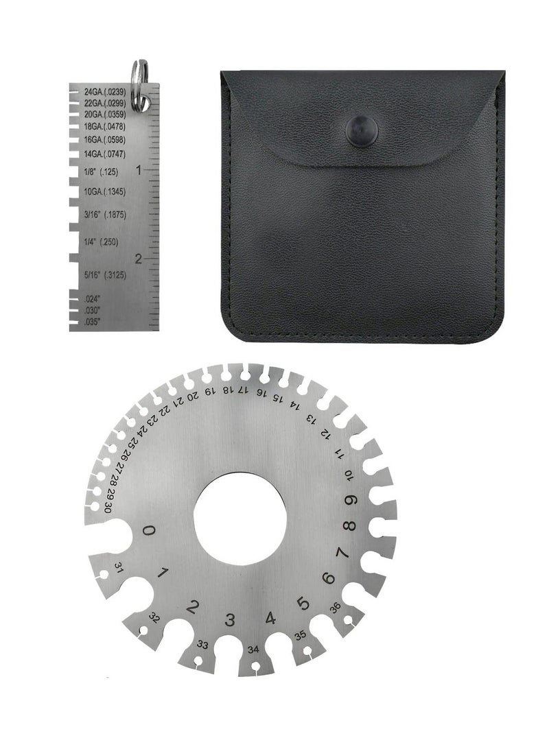 Stainless Steel Wire Sheet for DIY Projects and Construction, Standard Thickness Metal Gauge for Accurate Measurements and Decoration
