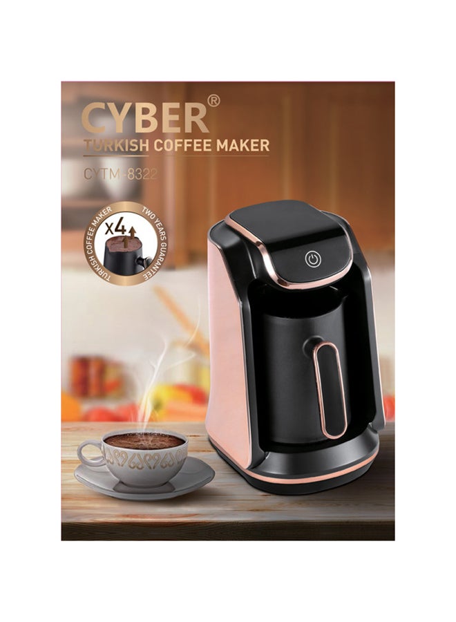 Turkish Coffee Maker 400.0 W CYTM-8322 Rose Gold/Black