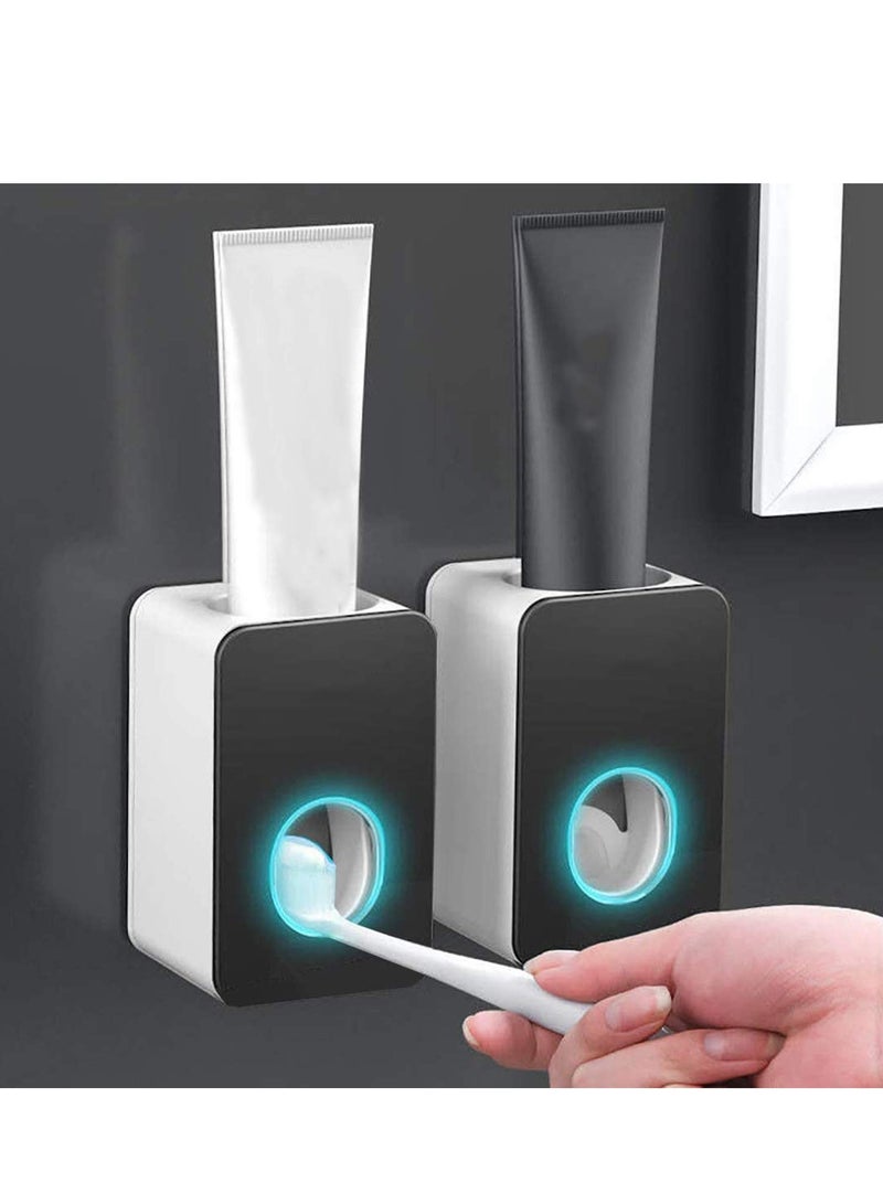 Toothpaste Dispenser, Automatic Toothpaste Squeezer Dispenser for Kids and Family Shower, Wall Mount Bathroom Accessories