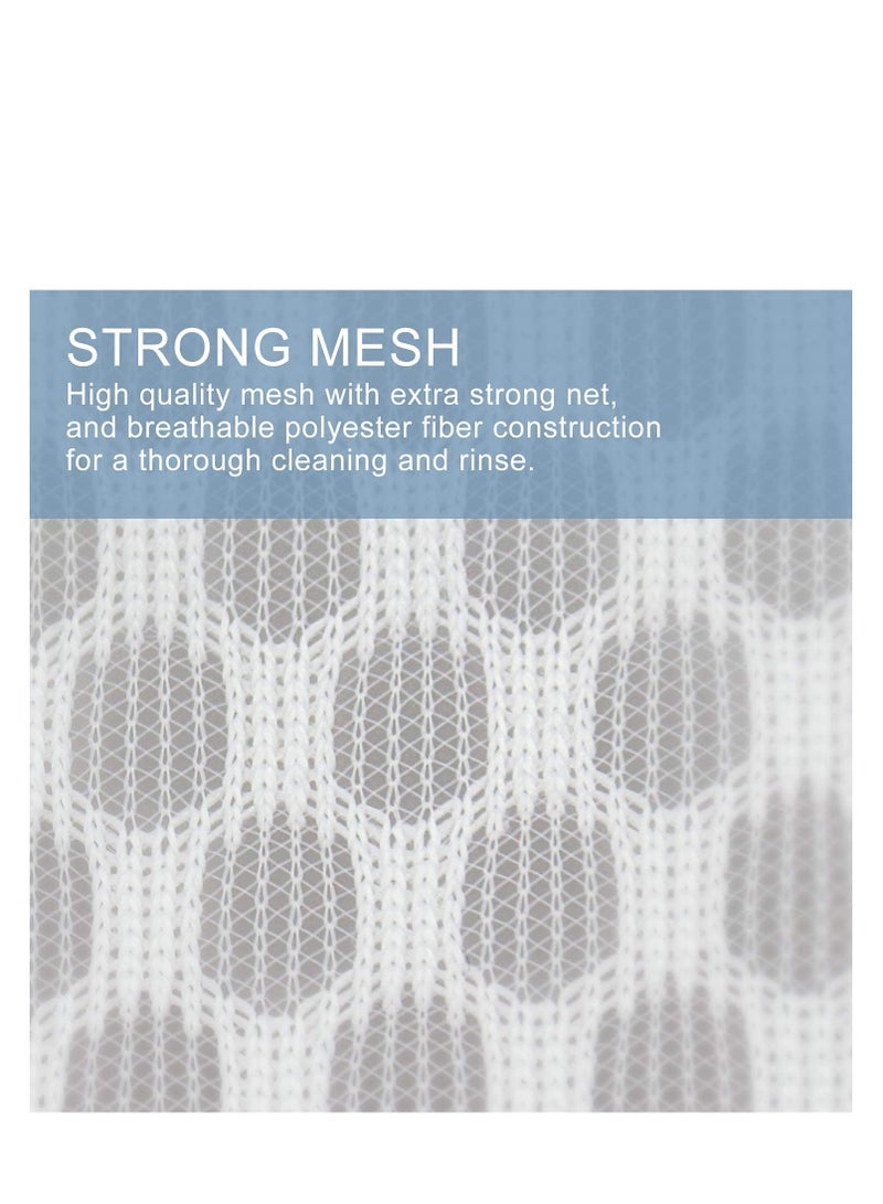 Durable Honeycomb Mesh Laundry Bags for Delicates (5 Pieces)