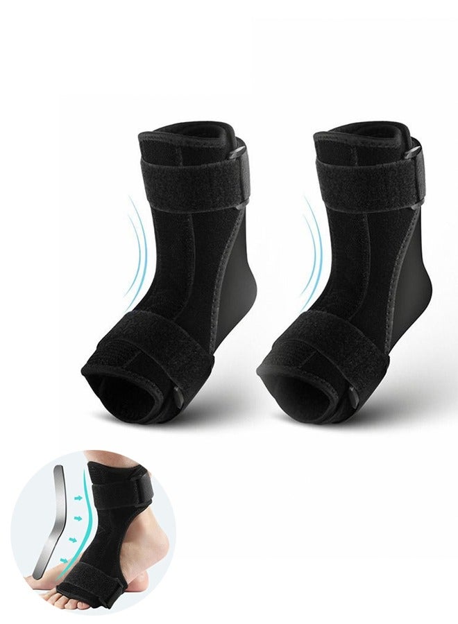 1 Pair Ankle Brace for Women & Men - Breathable Comfortable Adjustable Ankle Wrap, Ankle Support for Running, Basketball, Achilles, Minor Sprains, Joint Pain Relief, Injury Recovery, One Size Fits All