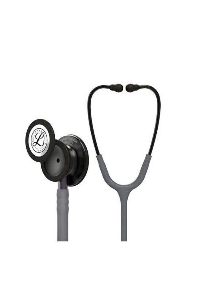 3M Littmann Classic III Monitoring Stethoscope Chestpiece Gray Tube Violet Gray Stem and Headset 27 inch 5873