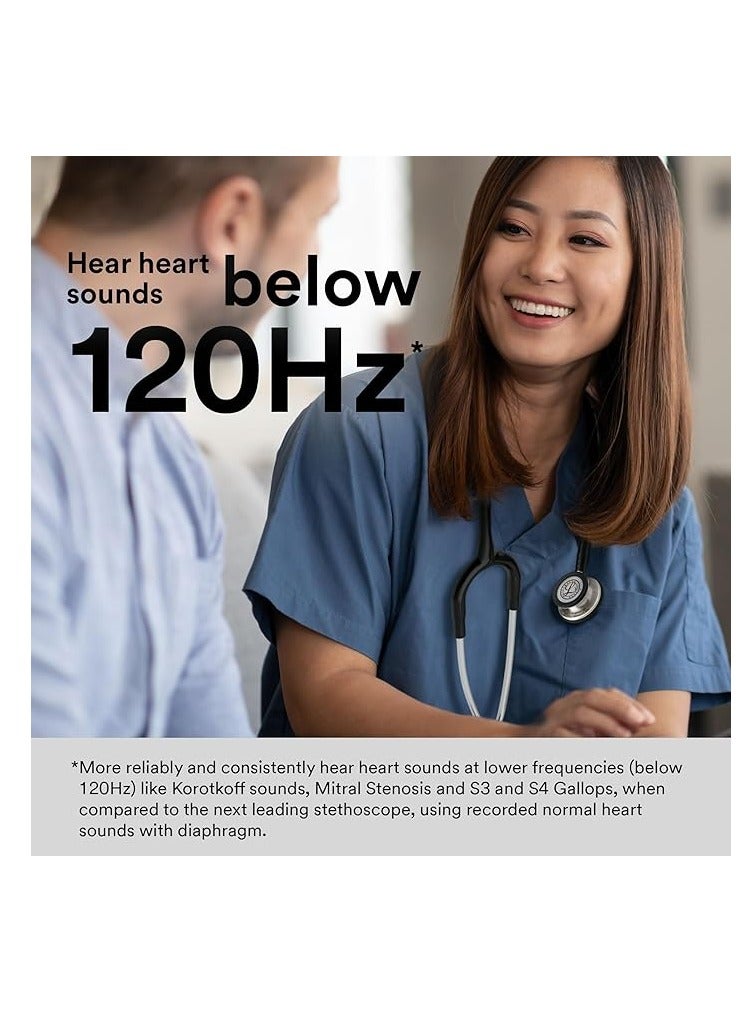 3M Littmann Classic III Monitoring Stethoscope 27 inch Burgundy Tube 5627