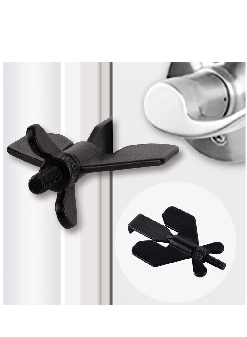 Portable Door Lock, Home Security Locker Travel Lockdown Locks for Additional Safety and Privacy Devices Traveling Hotel Apartment College(1 Pack)