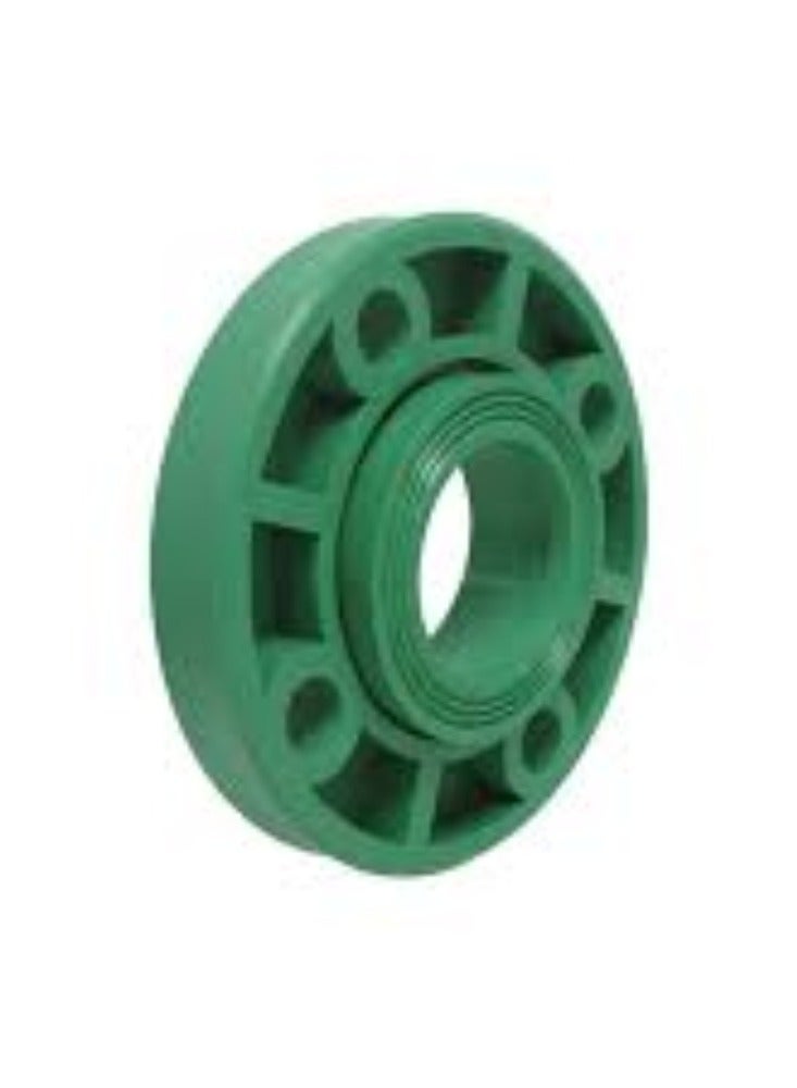 KNP Flange Adapter PPR Pipe Fitting 63MM is Designed to Connect PPR Pipes to Flanged Components in a Piping System.