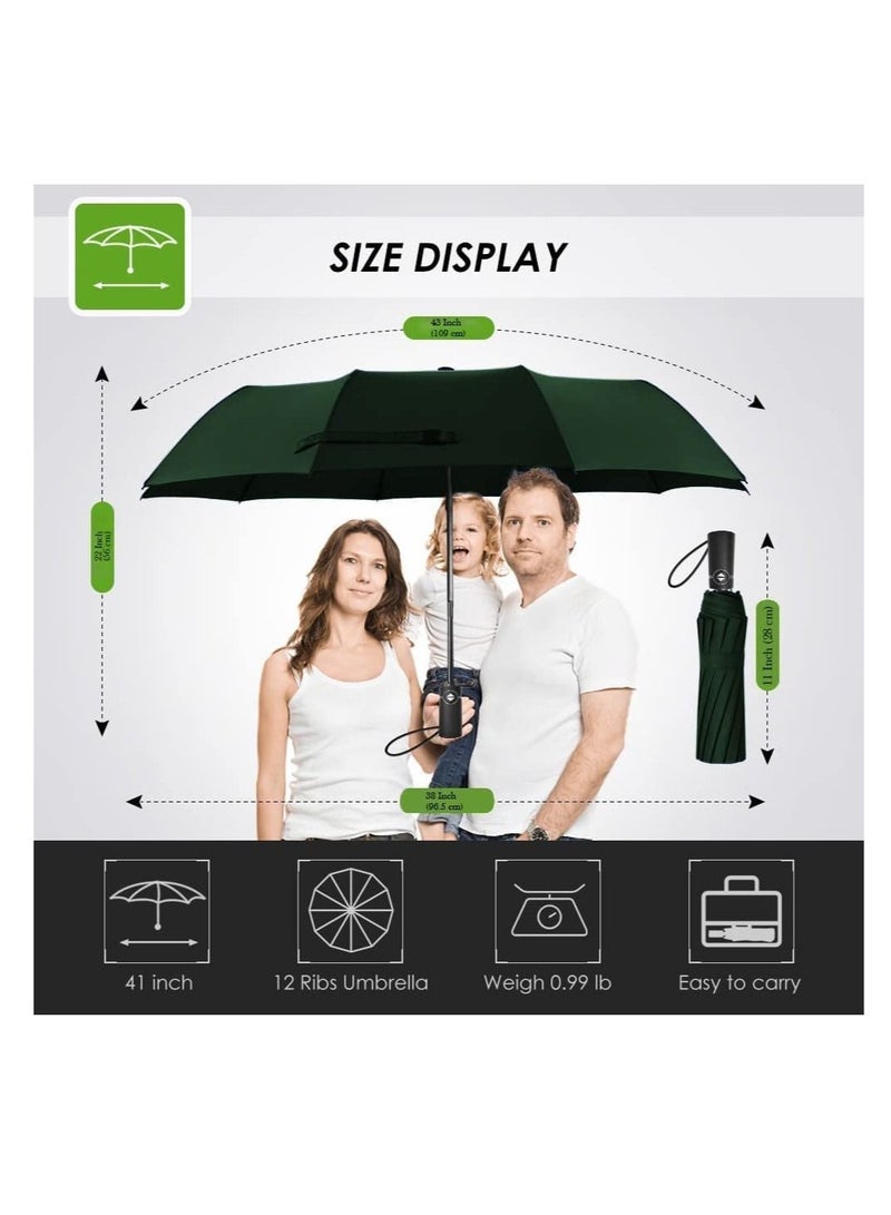 Umbrella - Umbrella for Men, Umberallas for Rain Big Size Men, Windproof Umberalla Large for Man,Women,Kids,Girls,Boys，with Auto Open and Close