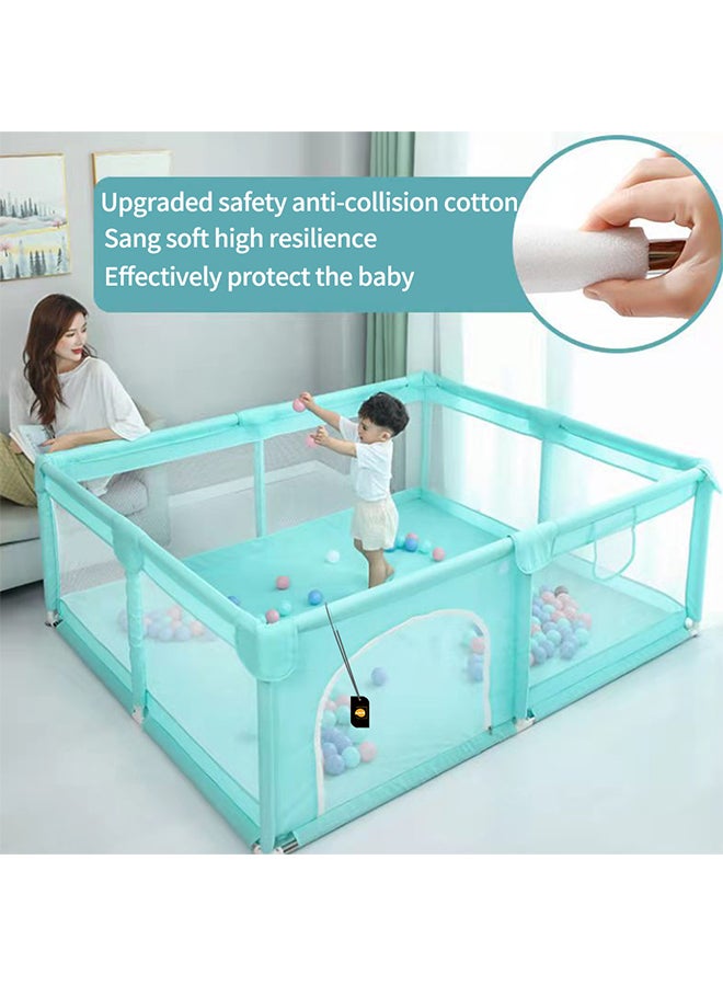 Playpen Child Indoor And Outdoor Activities Fall Prevention Playground 150x180x66cm