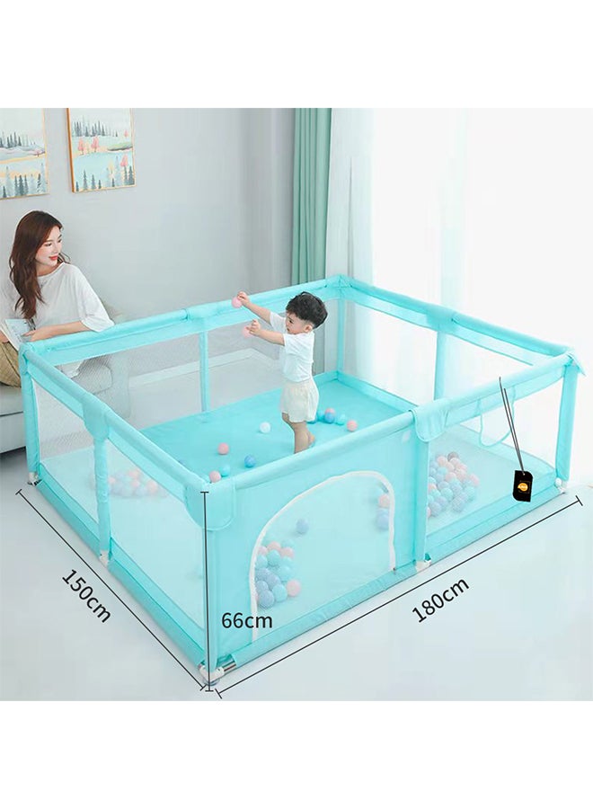 Playpen Child Indoor And Outdoor Activities Fall Prevention Playground 150x180x66cm