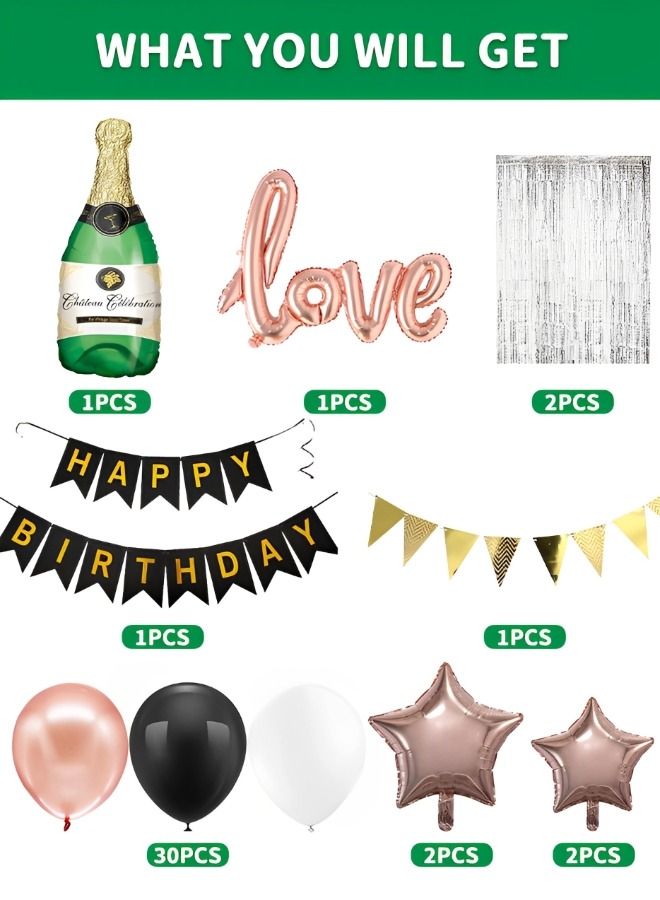 Party Birthday Balloons Supplies Star Decorations Favor for Boys and Girls