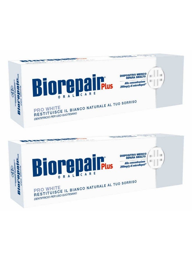 Iorepair Pro White Daily Toothpaste 2.54 Fluid Ounces (75Ml) Tubes (Pack Of 2) [ Italian Import ]