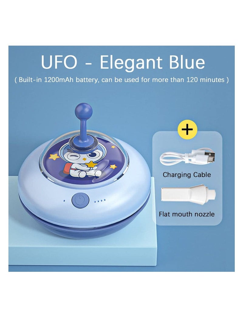 Mini Vacuum Cleaner, Detachable Mini Vacuum Cleaner USB Charging No Dead Angle Cleaning Cleaning Dust Crumbs Computer Keyboard Crumbs dusts Hairs in Office Kitchen (Blue)