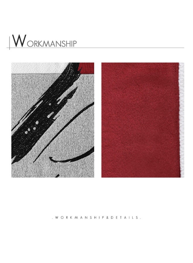 Noir And Rouge Cushion