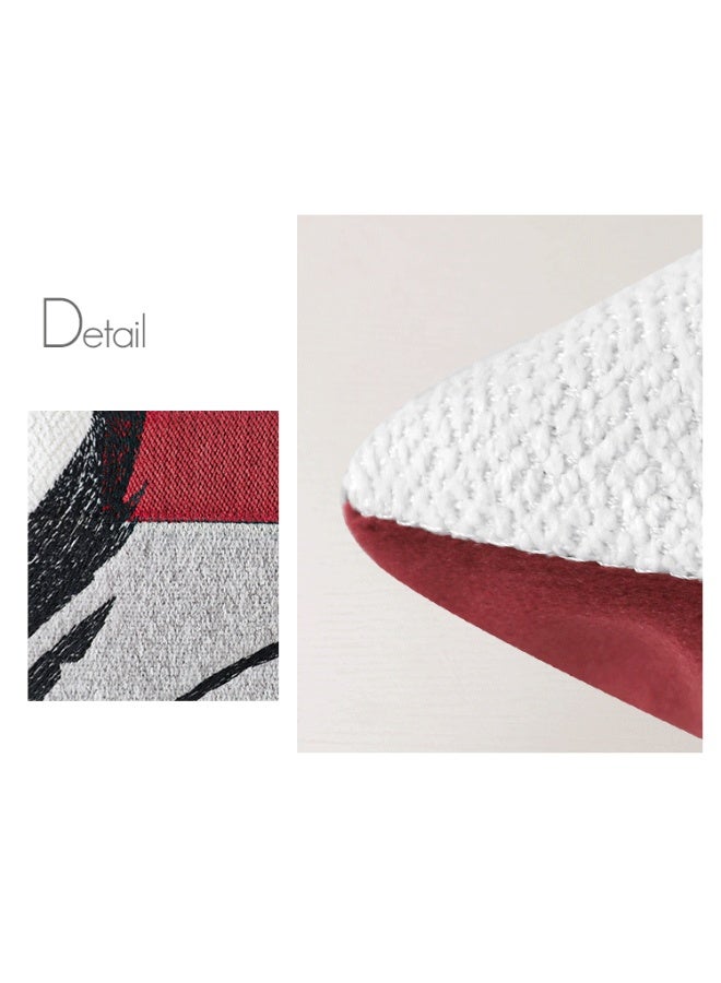 Noir And Rouge Cushion