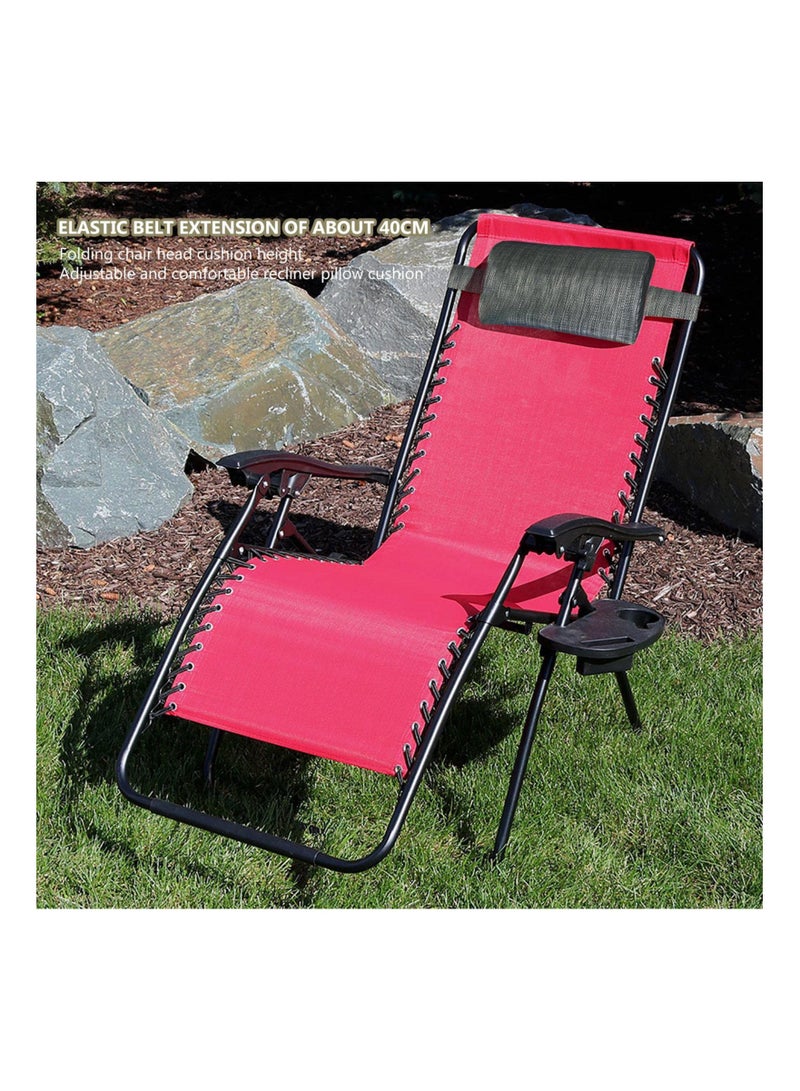 Head Cushion Pillow, Soft Lounger Pillows, Recliner Headrest Pillow Head Cushion, Removable Headrest Cushion, Outdoor Chaise Lounge Head Pillow, for Chairs Recliners Armchairs for Folding Chairs