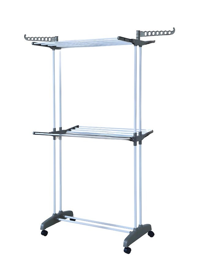 Feelings - Cloth Dryer Stand With 4 Wheels - Open Size: 76 x 65 x 162Cm