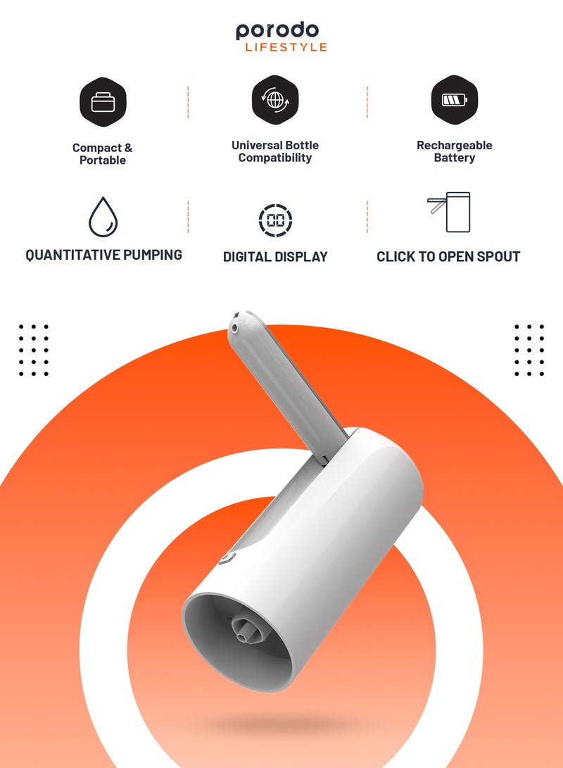 Lifestyle Portable Water Pump Digital Display And Touch Control