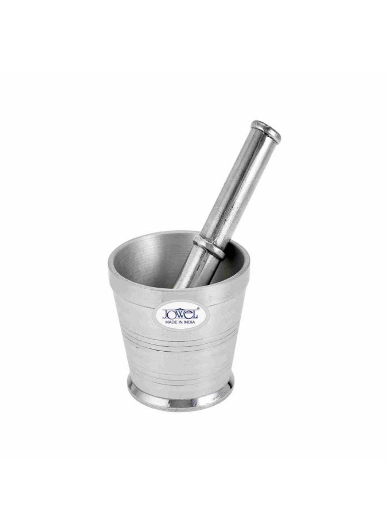 Sturdy Aluminium Khalbatta - Essential Mortar And Pestle No-5