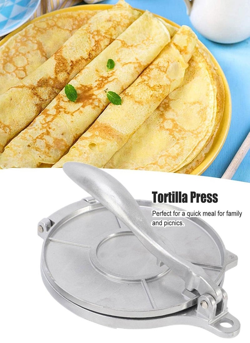 2 Pieces Dough Press Aluminum Alloy Woman Steel Tortilla Kitchen Dumpling Molds Small Size 16cm