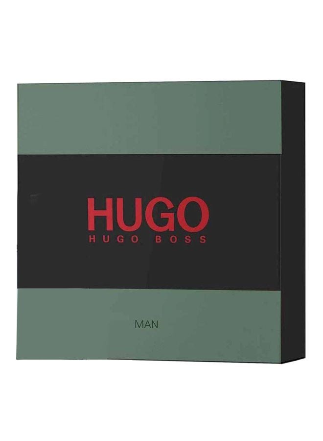 3-Piece Hugo Man Gift Set EDT 250 ml, Deodorant Stick 75 ml, Shower Gel 50ml