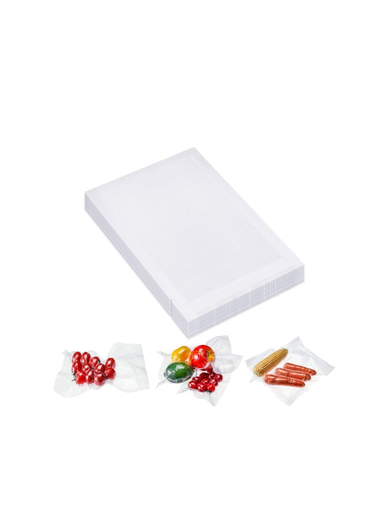 Vacuum Sealer Bags, 4 x 6 Inch Vacuum Heat-Seal Bags Sealer Bags Pre-Cut Seal Bag for Food Preservation, Seal a Meal BPA Free, Heavy Duty, Great for Vac Storage, Meal Prep or Sous Vide (120 Pieces)