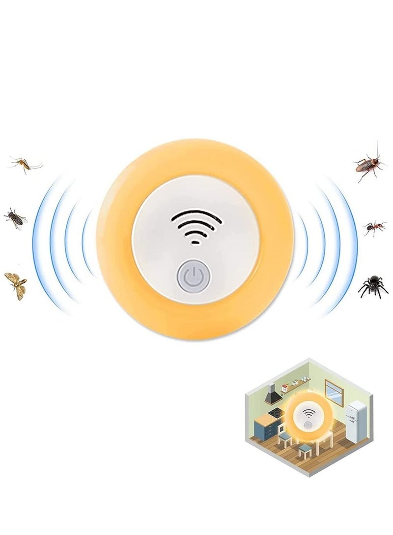 Ultrasonic Pest Repeller, Pest Control Ultrasonic Repellent Control for Insects, Mosquito, Mouse, Cockroaches, Bug, Spider, Ant